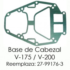 Junta Base de Cabezal Mercury 175-220 HP V6 